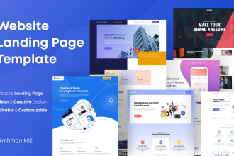 do figma website mockup or website ui ux design