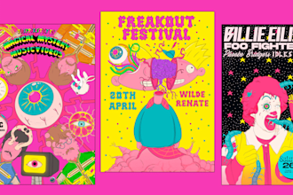 illustrate an awesome poster