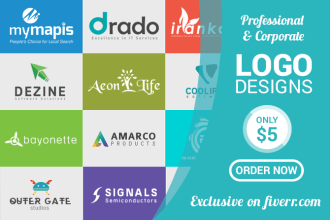 design a professional and corporate logo