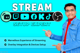 setup obs studio streamlabs for youtube twitch facebook kick