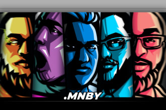design your mascot and avatar logo for your game stream