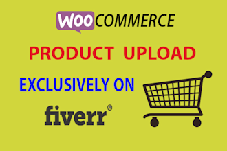 do woocommerce product upload, product listing