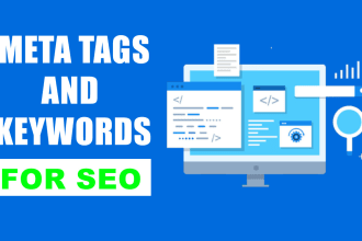 add SEO meta tags and keywords in your website for ranking