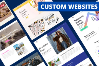 be your PHP developer and develop custom PHP website
