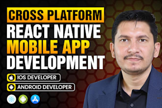 do mobile app development with react native for ios and android