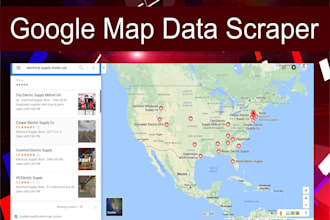 google map business data scraping