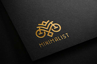 design a minimalist symbol logo for your brand