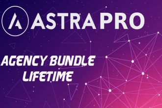 develop wordpress website with astra pro theme and elementor pro