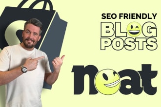 write SEO friendly blogs for your shopify store