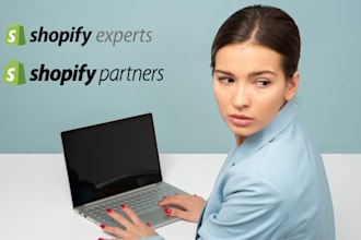 design shopify website or shopify store