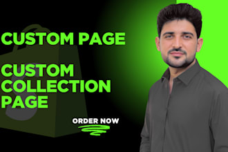 create shopify mega menu and shopify collection with SEO in 1 day