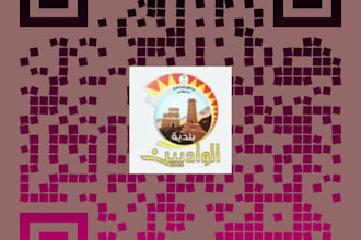 create a unique and world class qr code  for you