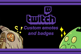 create great custom emotes for you