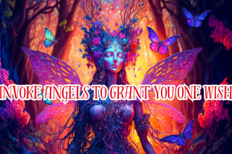 invoke angels to grant you one wish