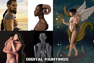 draw portrait,concept art or any illustration