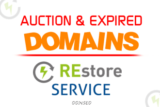 auction and expired domain wayback restore service