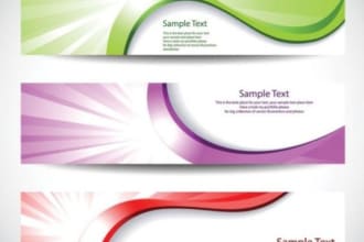 design an eyecatching and professional banner or header for your website