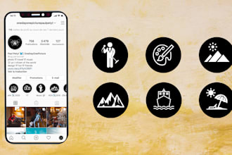 Top 5! do minimalistic instagram highlight cover icons