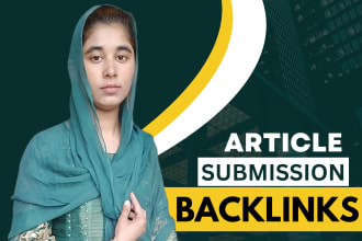 provide pdf and article submission seo dofollow backlinks