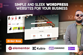 design wordpress website, clone website and fix wordpress error