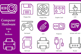 design unique icons set