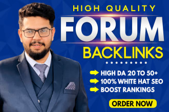 do forum backlinks posting high quality 90