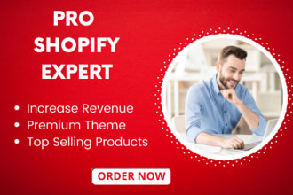 design profitable shopify store, shopify website or dropshipping store