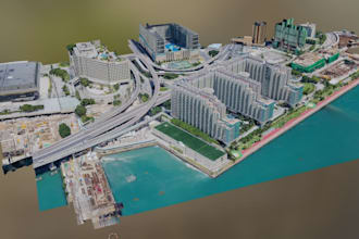 process drone images to generate 3d models