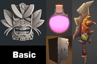 model objects and accessories for your video game