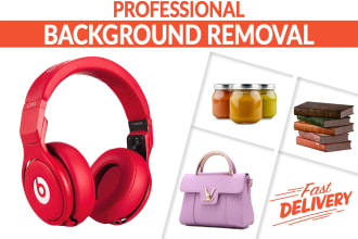 remove background from image and product photo editing