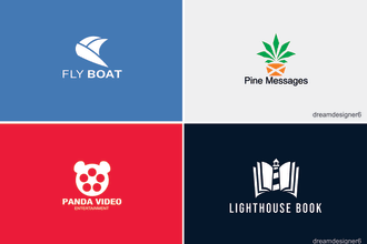 do 5 wordmark monogram logo