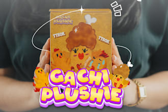 create character design for your mascot brand or toys