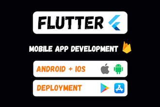 be flutter developer to build ios app android app with flutter app development
