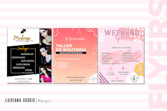 creative party and club flyer, event poster