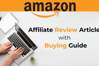 write amazon affiliate review articles with buying guide