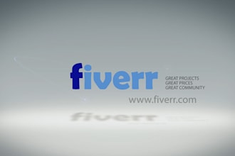 create a short opening intro with your logo