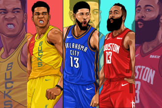 draw stunning vector cartoon from your photo