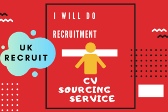 work as your linkedin   recruiter and source best talent