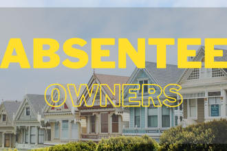 build your absentee owners list for your target market