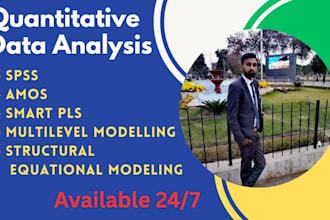 do data quantitative data analysis using spss, and amos