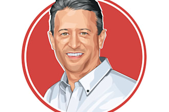 draw avatar caricature cartoon potrait for you