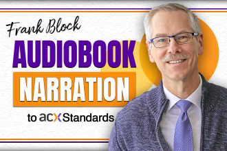 narrate and produce your audiobook to acx standards