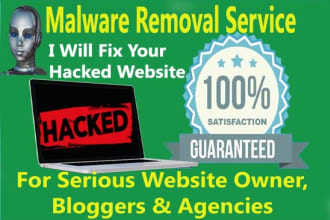 remove malware, virus, clean hacked wordpress, secure site