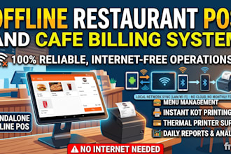 provide multi device offline android pos for restaurant