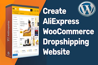 create a dropshipping woocommerce website use wordpress