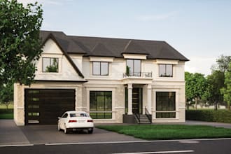 create realistic 3d exterior and interior renderings in sketchup and revit