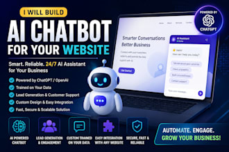 build ai chatbot for your website