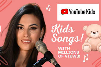 sing, write and produce original kids music