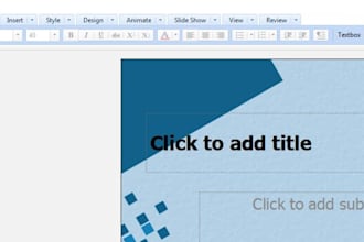 make presentation in power point