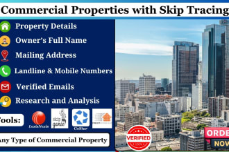 do skip tracing for commercial real estate